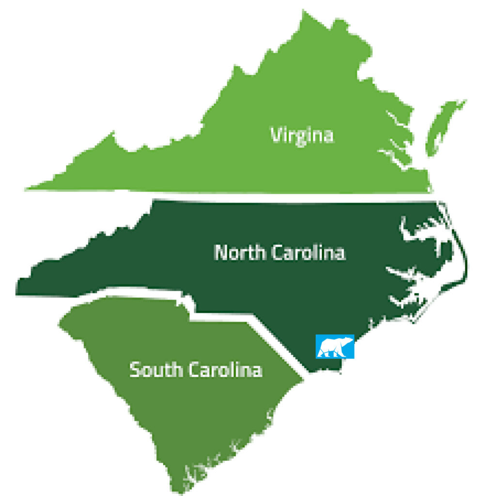 Cold storage units serving North Carolina, South Carolina, and Southern Virginia